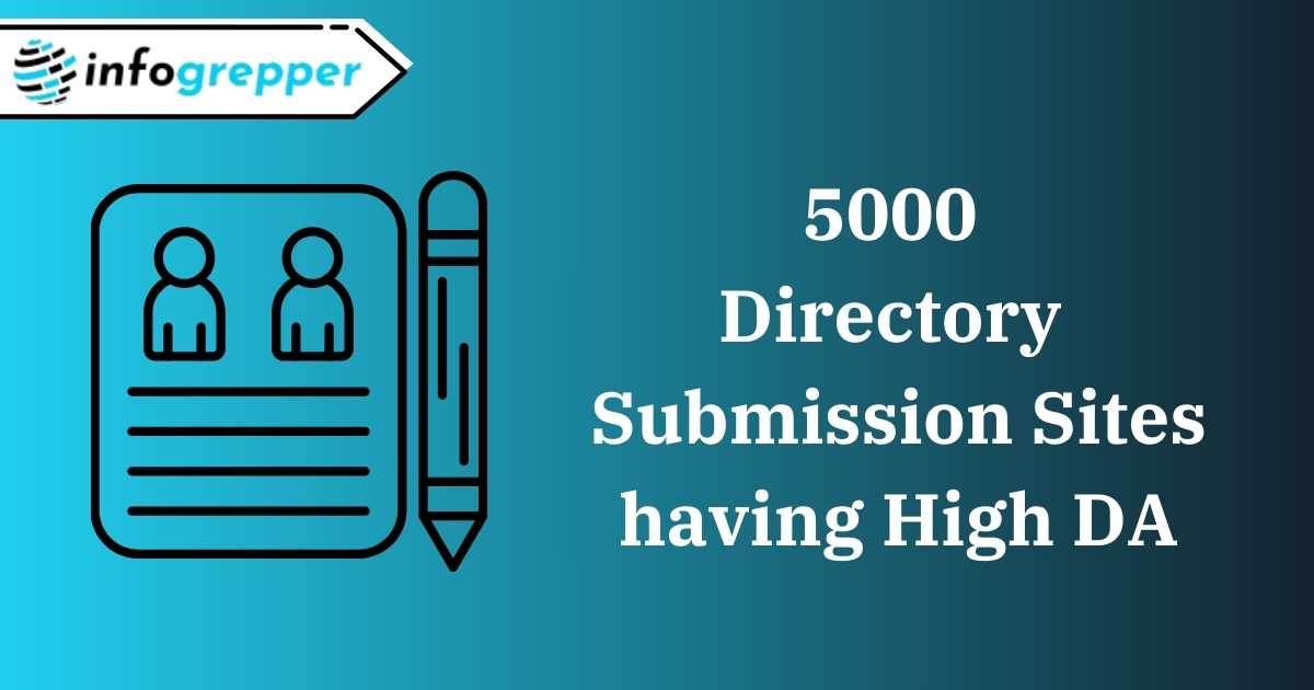 5000 Directory Submission Sites having High DA